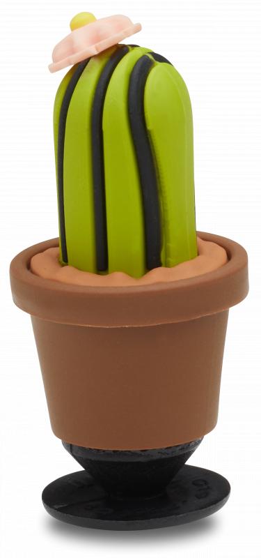 3D Cactus with Flower