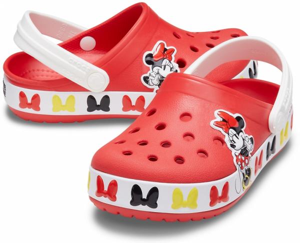 Kids Crocs Fun Lab Disney Minnie Mouse Band Clog